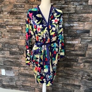 Valerie Stevens Floral Multicolor Sweater